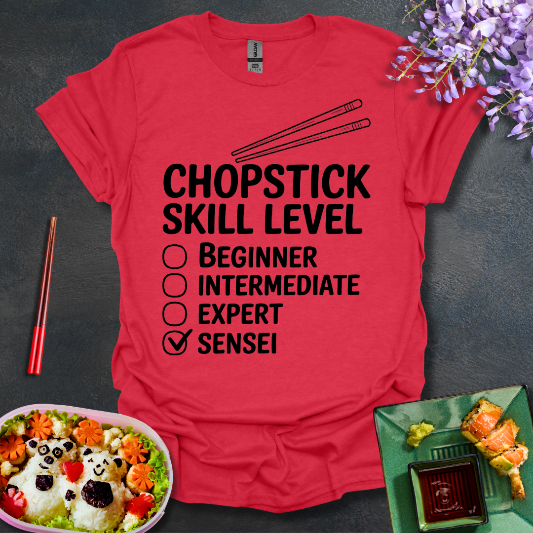 Chopstick skill level Softstyle T-Shirt