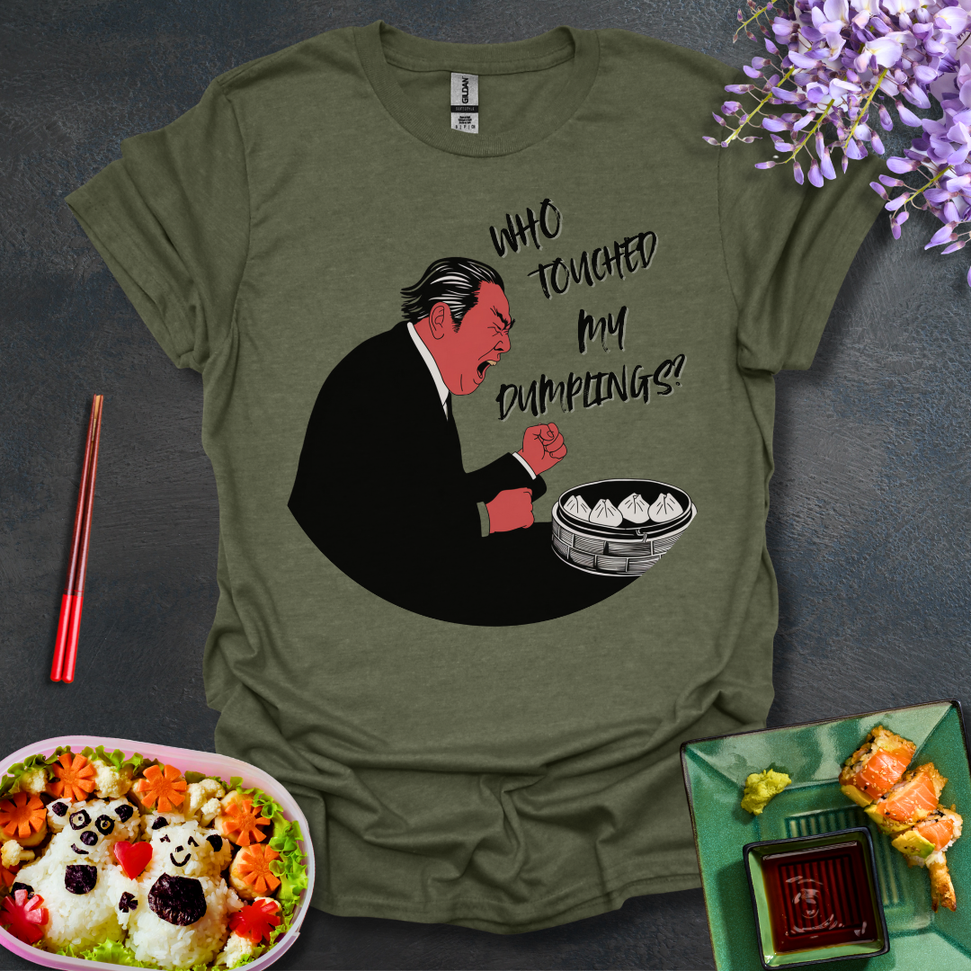 Who Touched my Dumplings? Softstyle T-Shirt