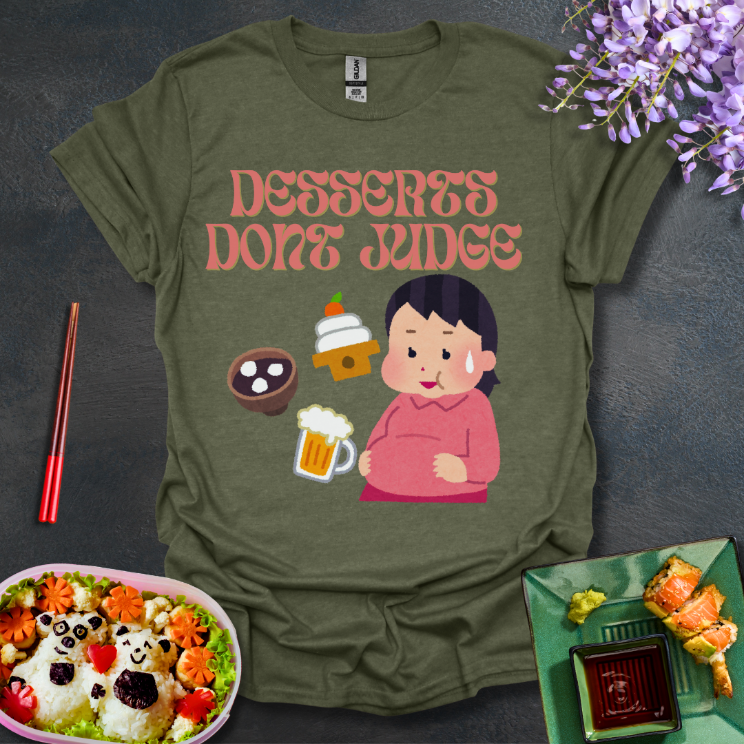 Desserts Dont Judge Softstyle T-Shirt