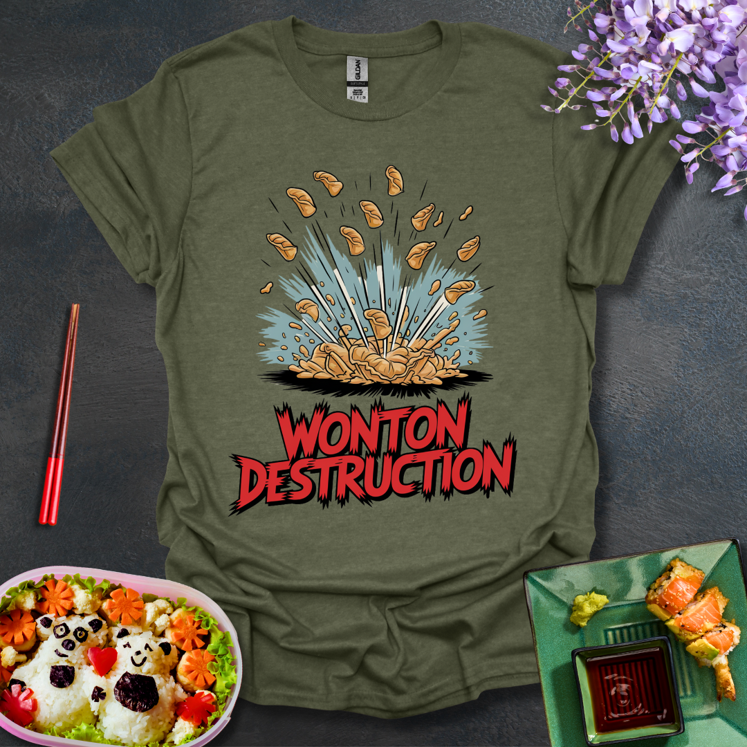 Wonton Destruction Softstyle T-Shirt