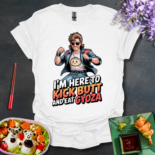 Kick butt and eat Gyoza Softstyle T-Shirt