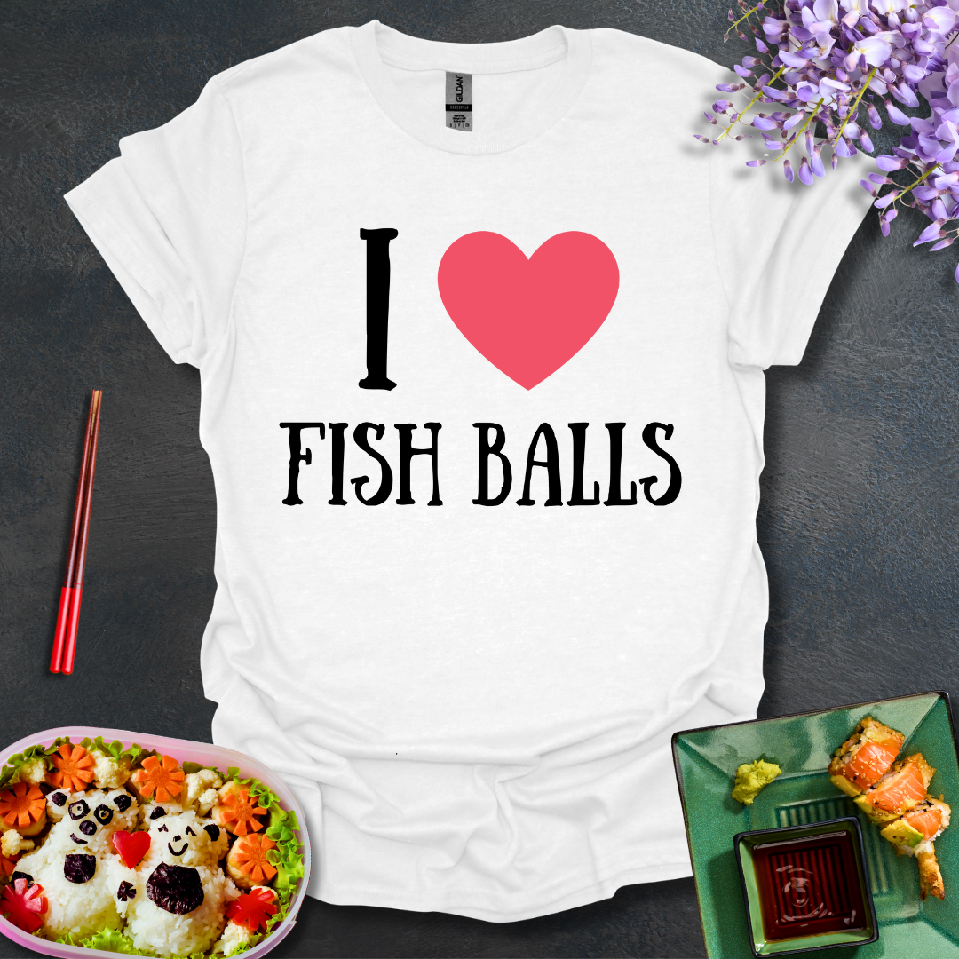 I heart Fish balls Softstyle T-Shirt