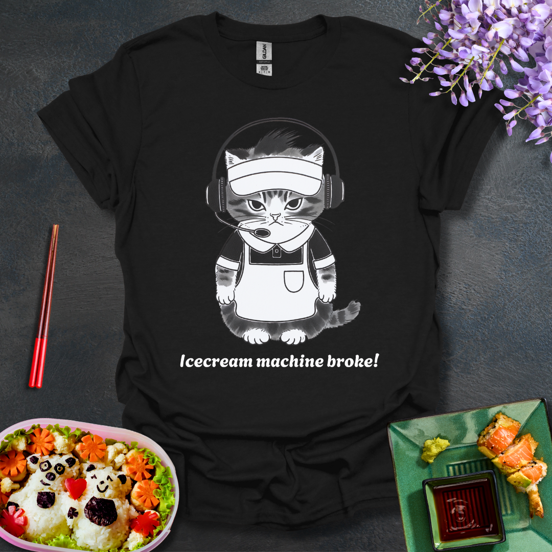 Icecream machine broke!  Softstyle T-Shirt