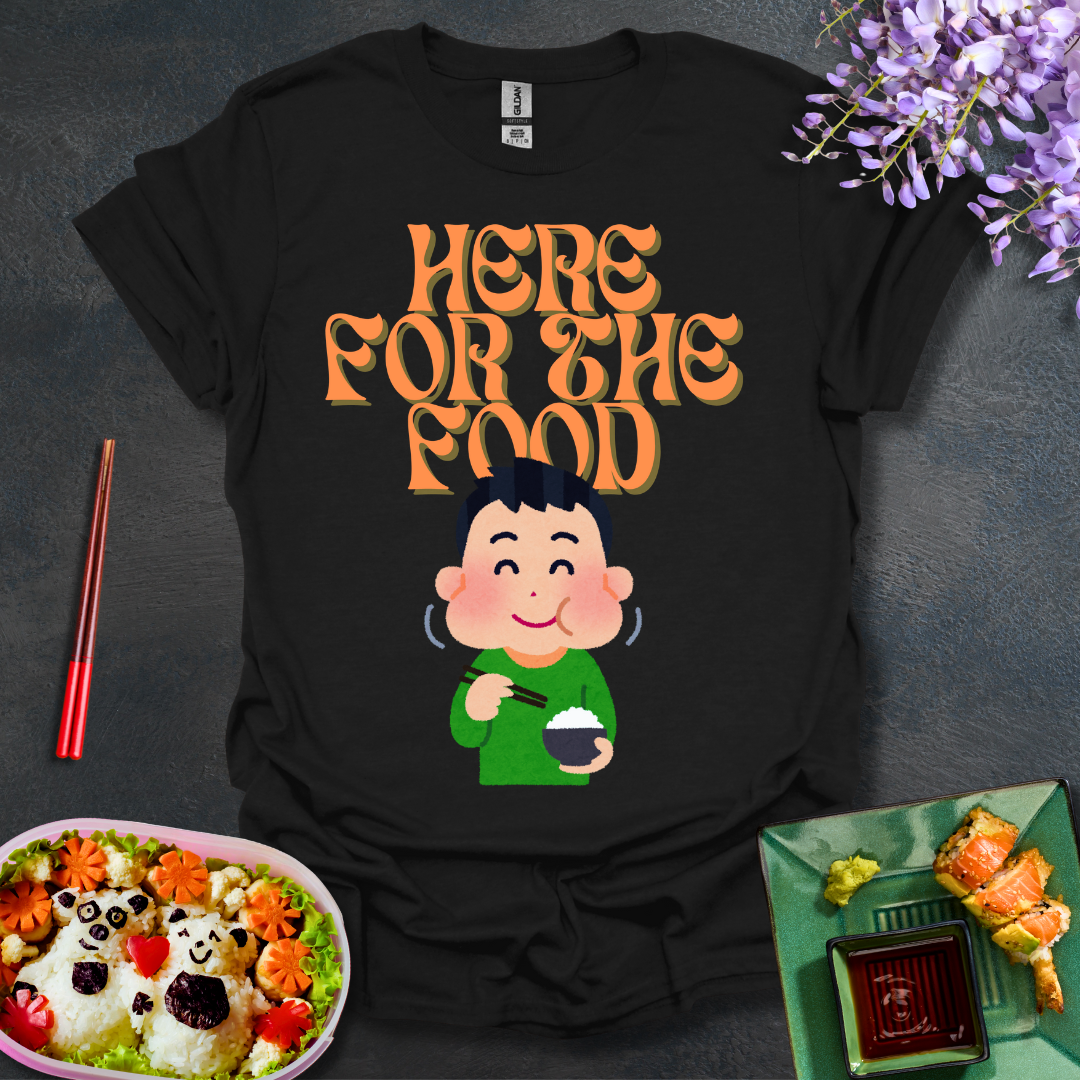 Here for the food Softstyle T-Shirt