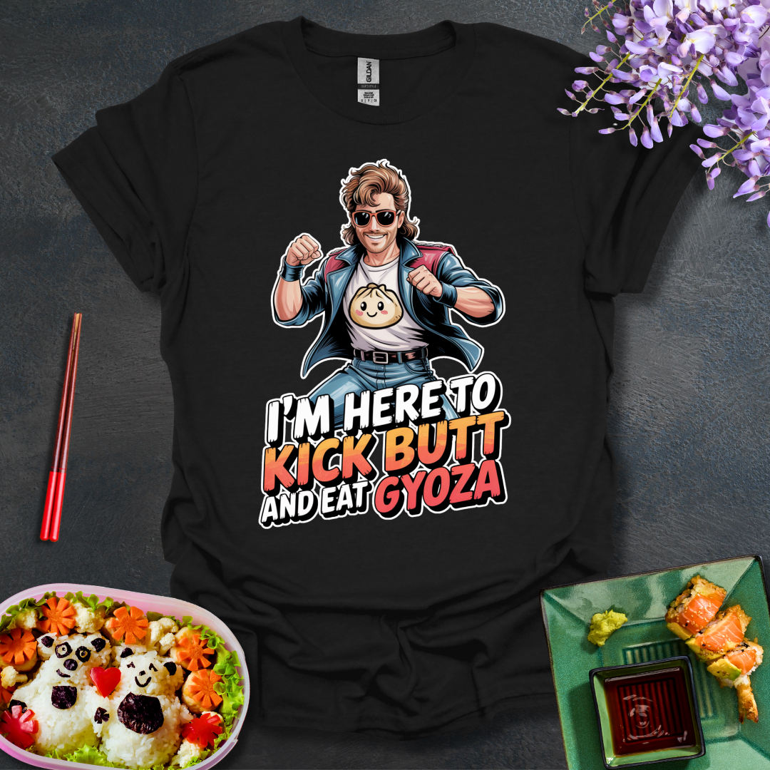 Kick butt and eat Gyoza Softstyle T-Shirt