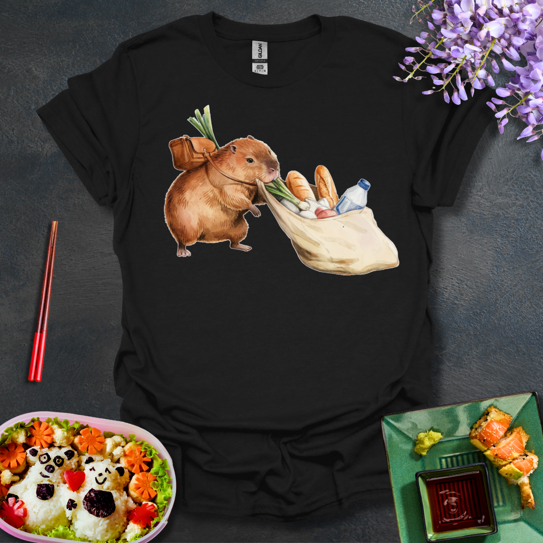Grocery Capybara Softstyle T-Shirt