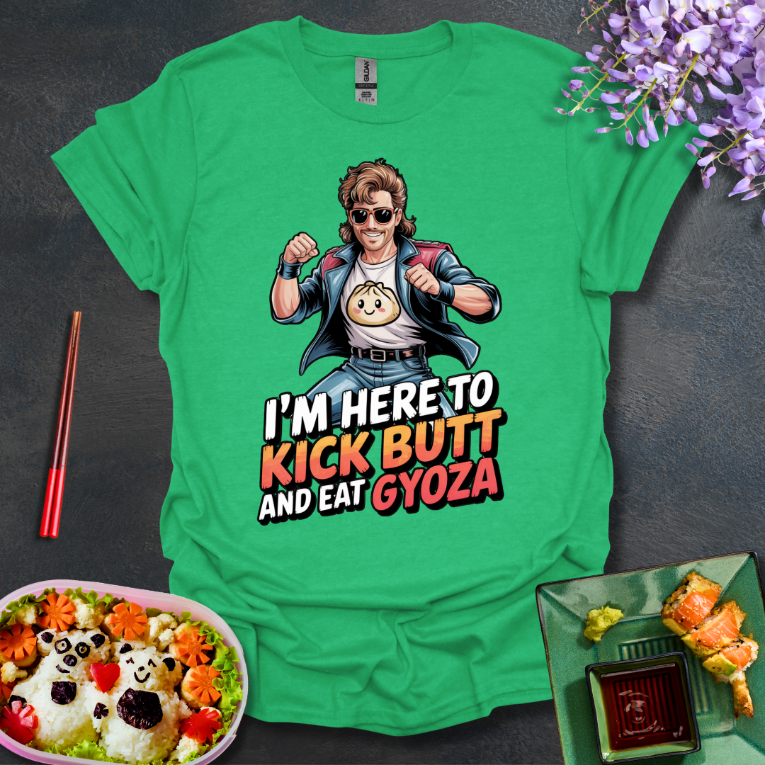 Kick butt and eat Gyoza Softstyle T-Shirt