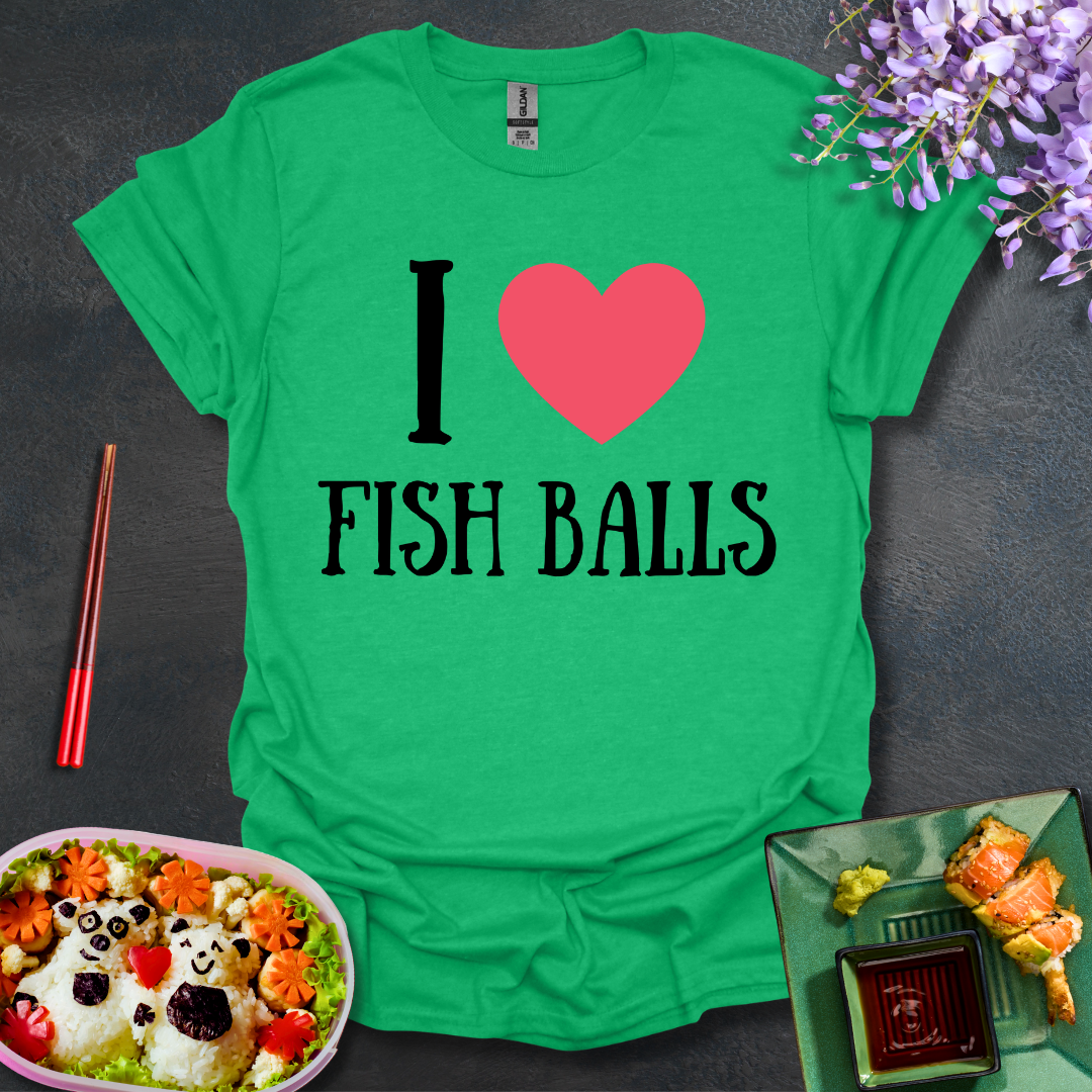 I heart Fish balls Softstyle T-Shirt