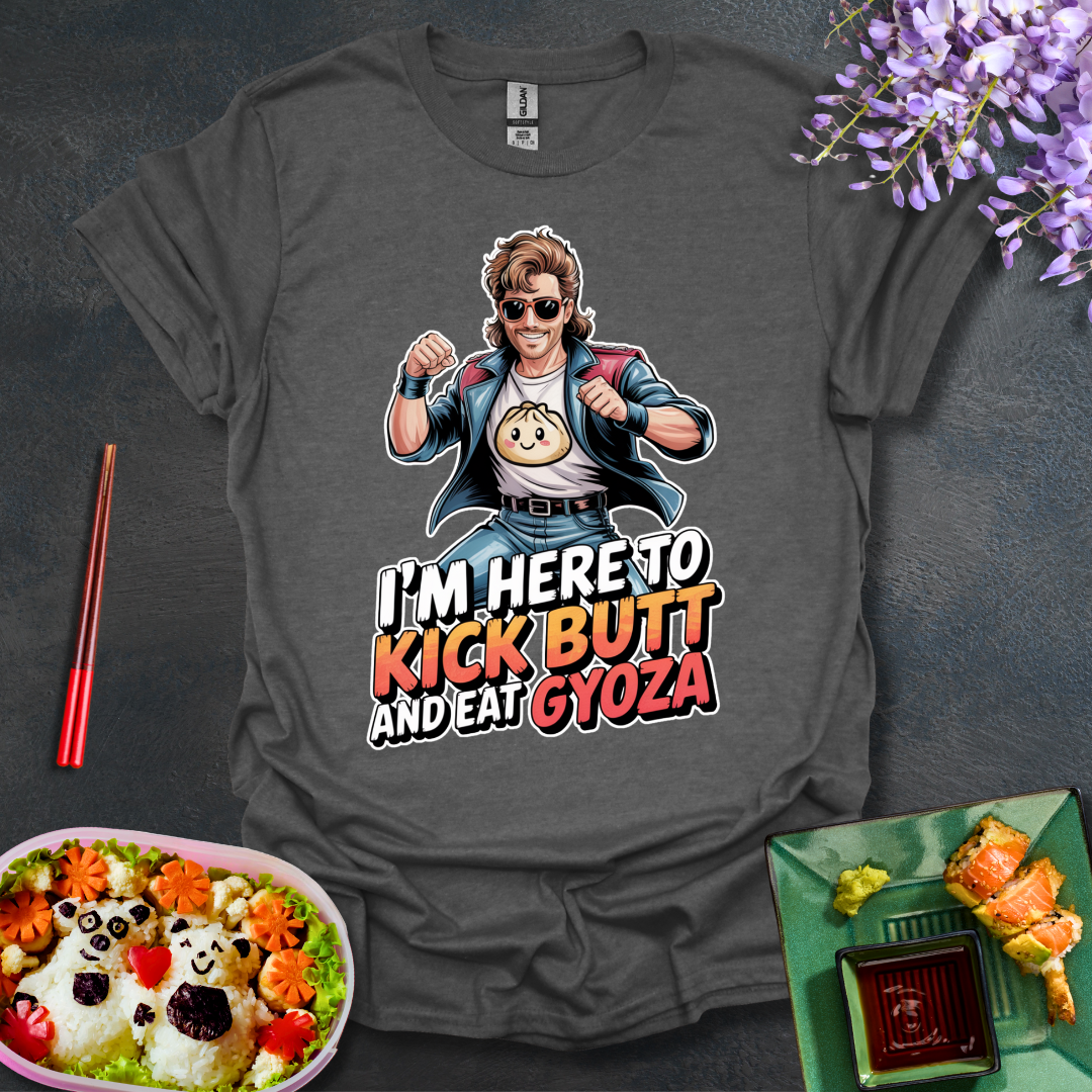Kick butt and eat Gyoza Softstyle T-Shirt