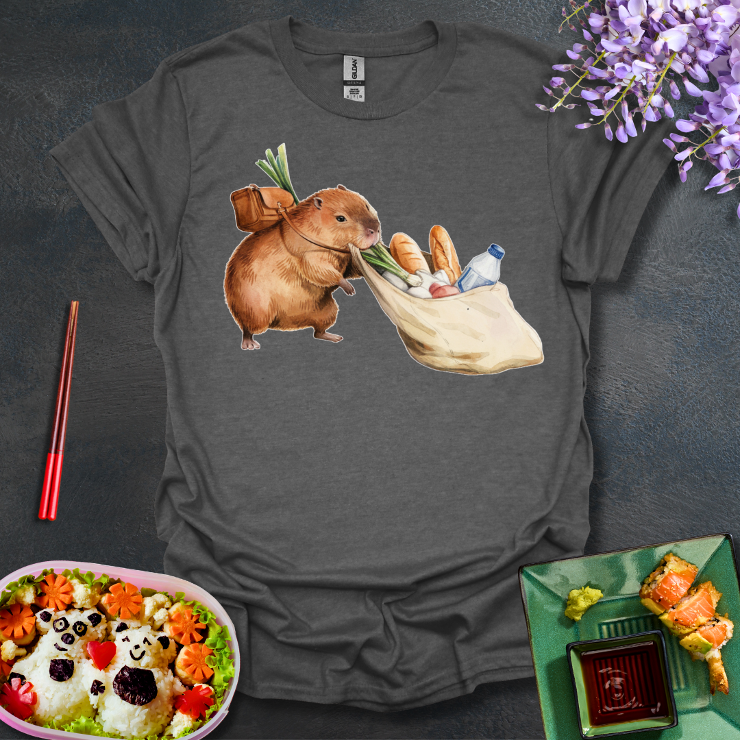 Grocery Capybara Softstyle T-Shirt