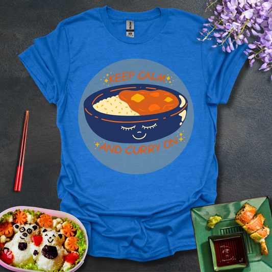 Keep calm and curry on Softstyle T-Shirt