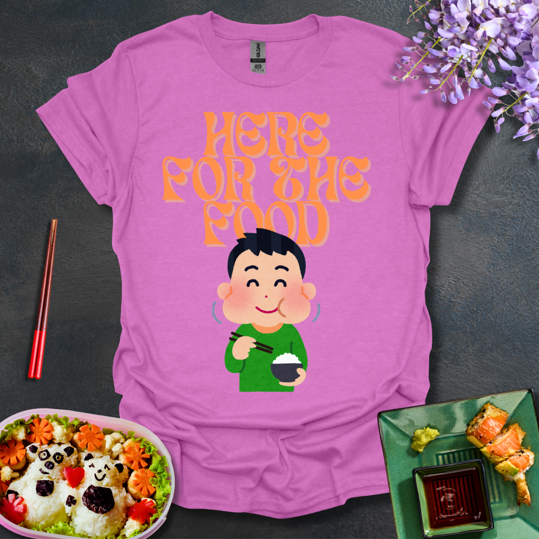 Here for the food Softstyle T-Shirt
