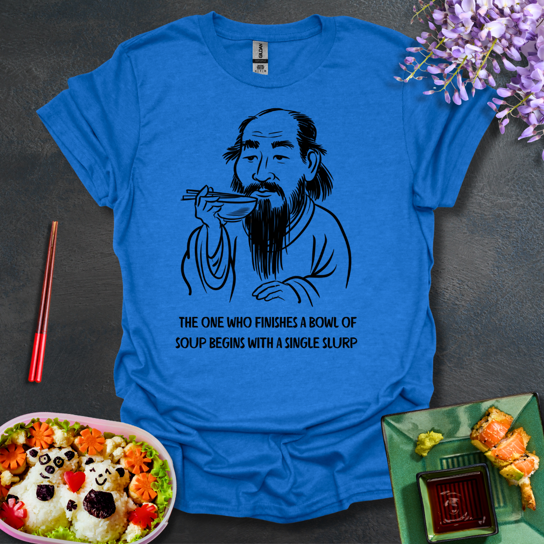 Begin with a single slurp Softstyle T-Shirt