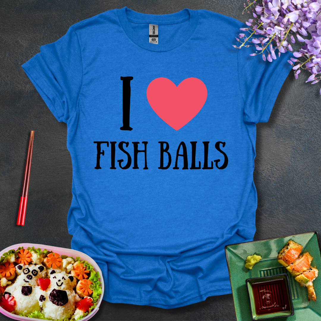I heart Fish balls Softstyle T-Shirt