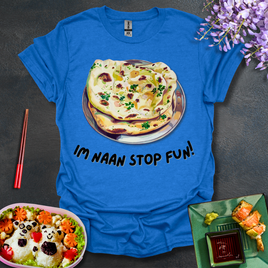 Naan Stop Fun Softstyle T-Shirt