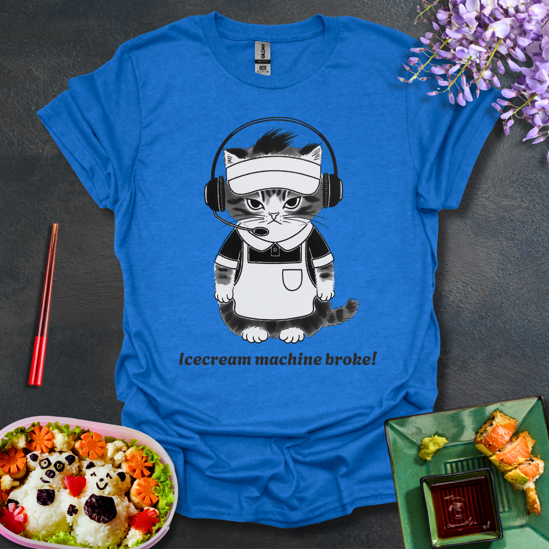 Icecream machine broke!  Softstyle T-Shirt