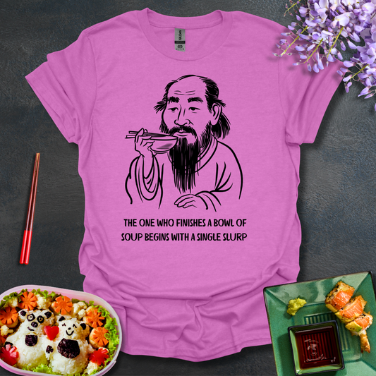 Begin with a single slurp Softstyle T-Shirt