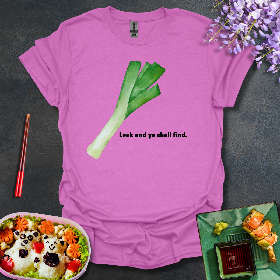 Leek and ye shall find Softstyle T-Shirt