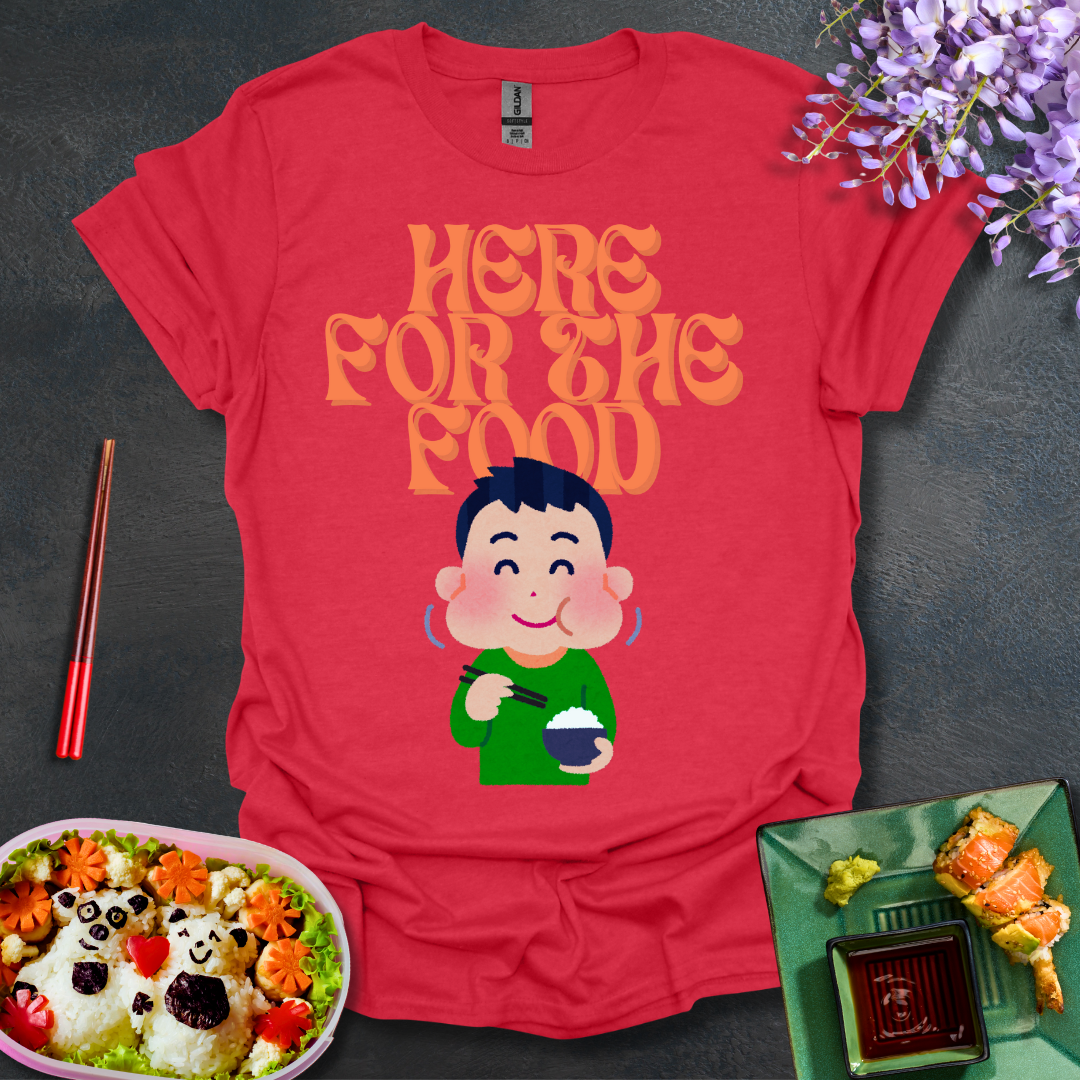 Here for the food Softstyle T-Shirt