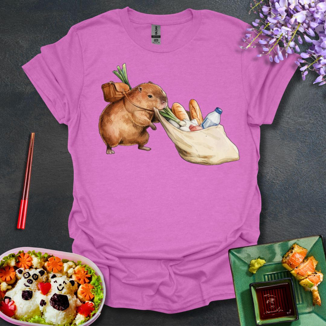 Grocery Capybara Softstyle T-Shirt