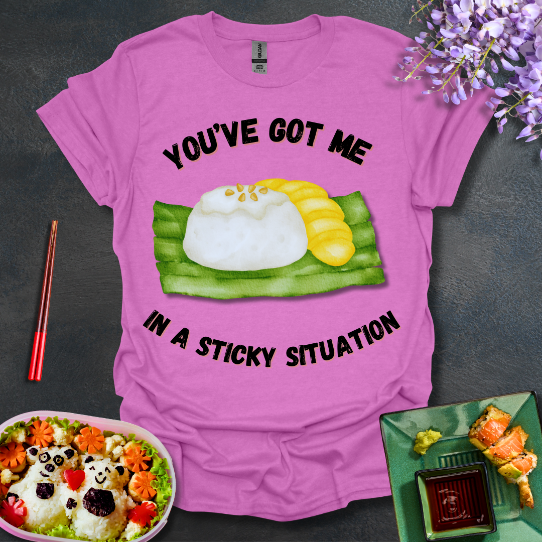 A sticky Situation Softstyle T-Shirt