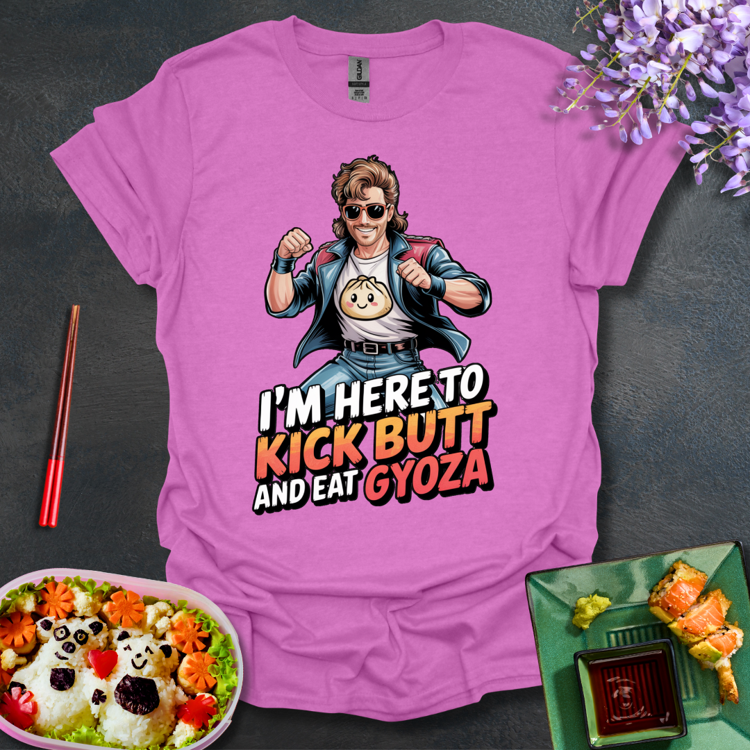 Kick butt and eat Gyoza Softstyle T-Shirt