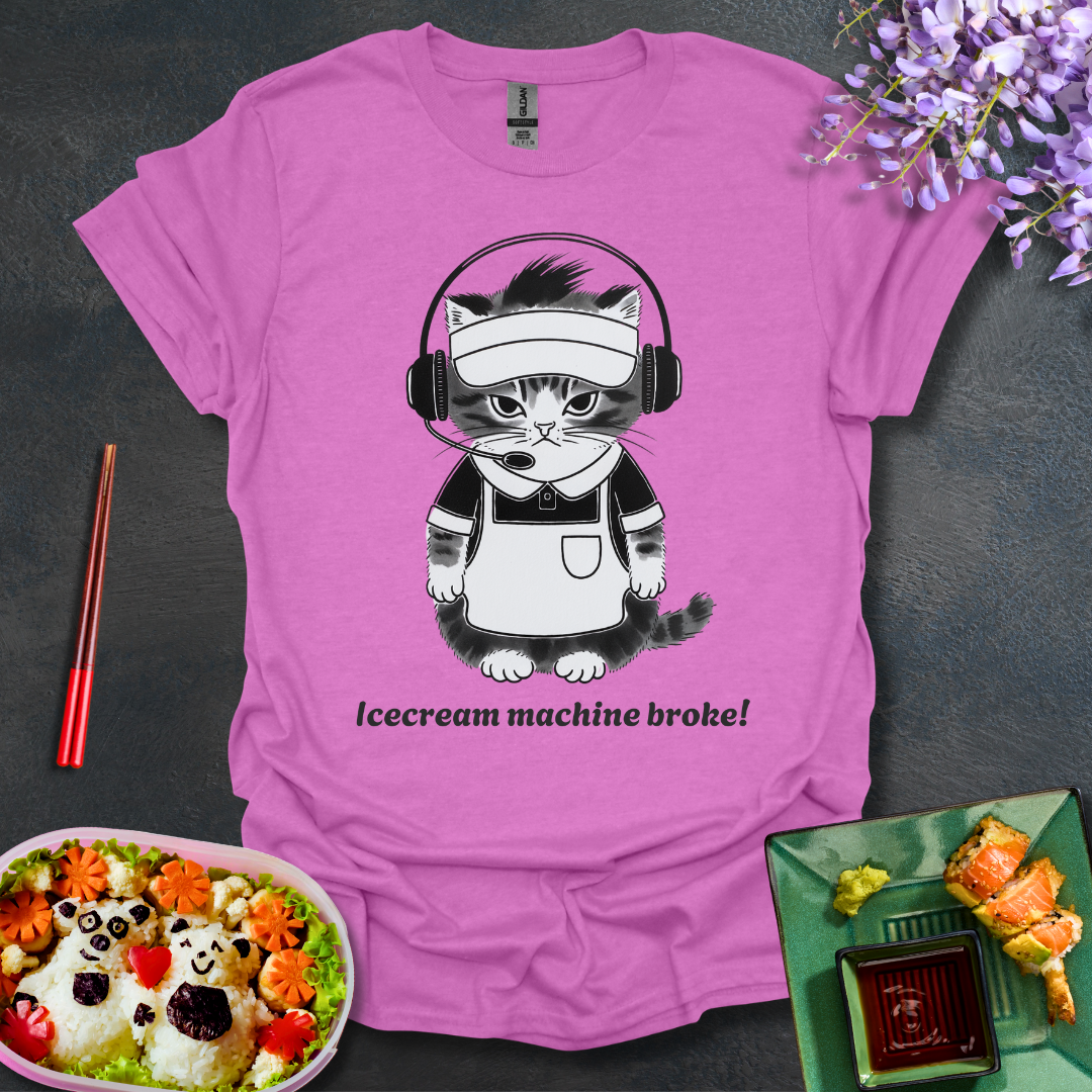 Icecream machine broke!  Softstyle T-Shirt