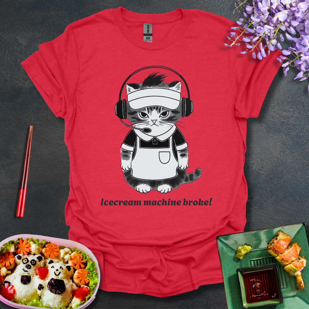 Icecream machine broke!  Softstyle T-Shirt