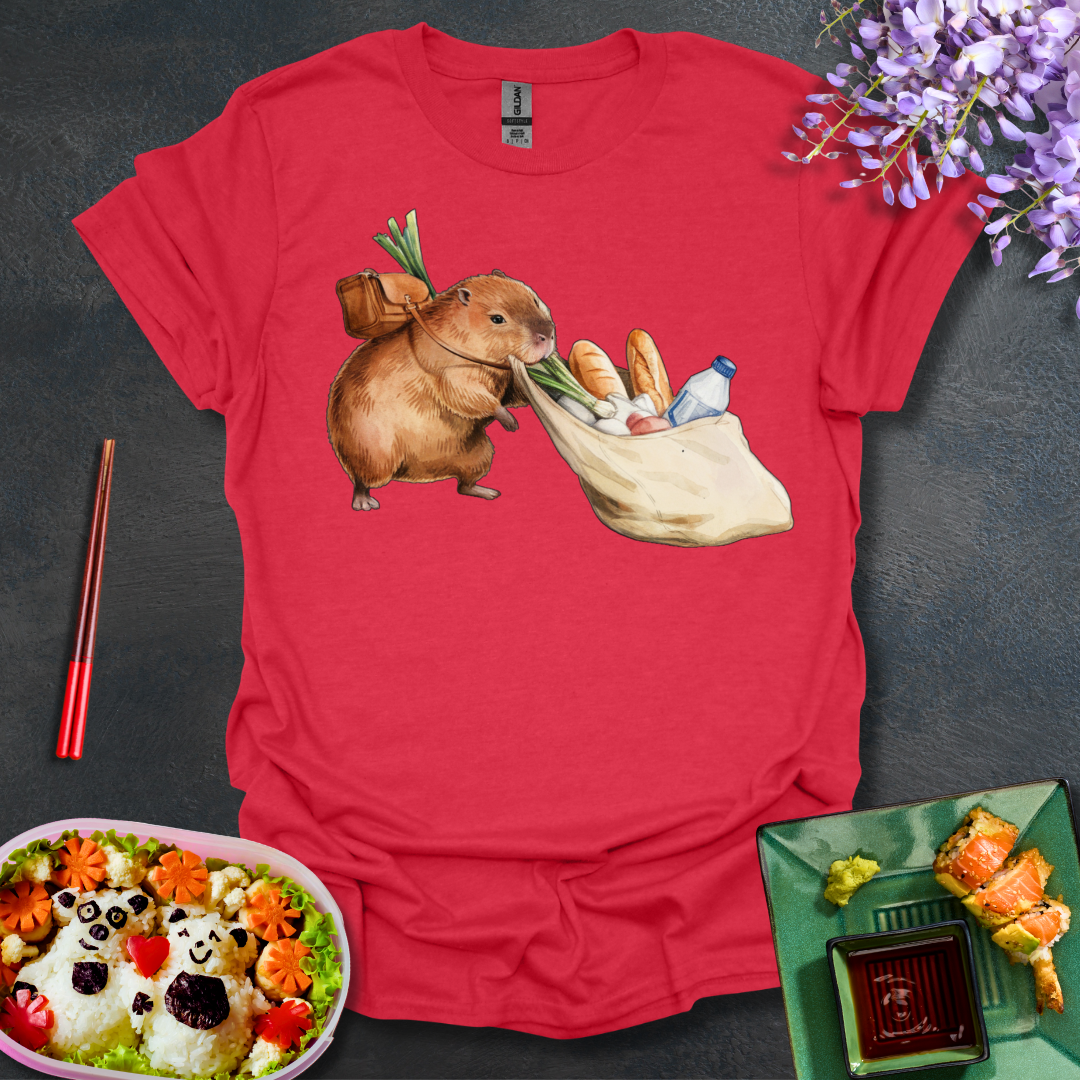 Grocery Capybara Softstyle T-Shirt