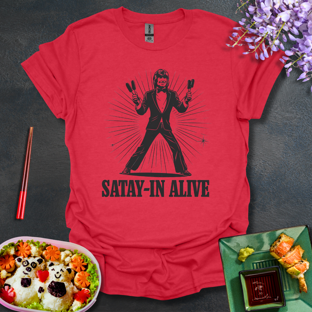 Satay-In Alive Softstyle T-Shirt