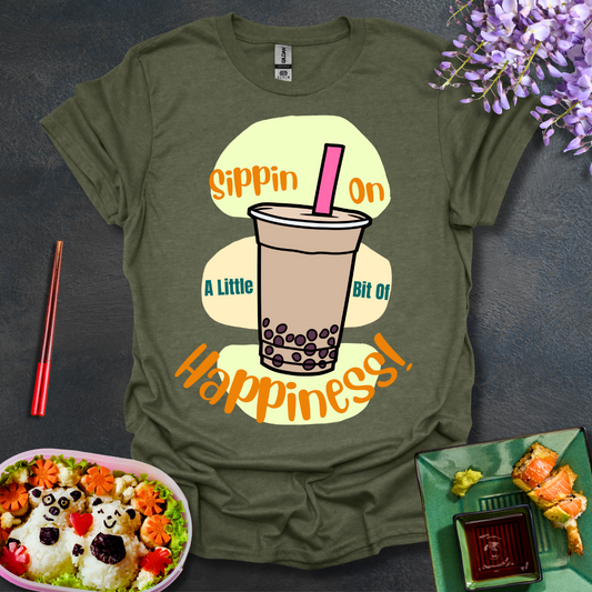 Sippin' on Happiness Softstyle T-Shirt