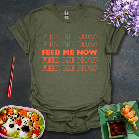 Feed me now Softstyle T-Shirt